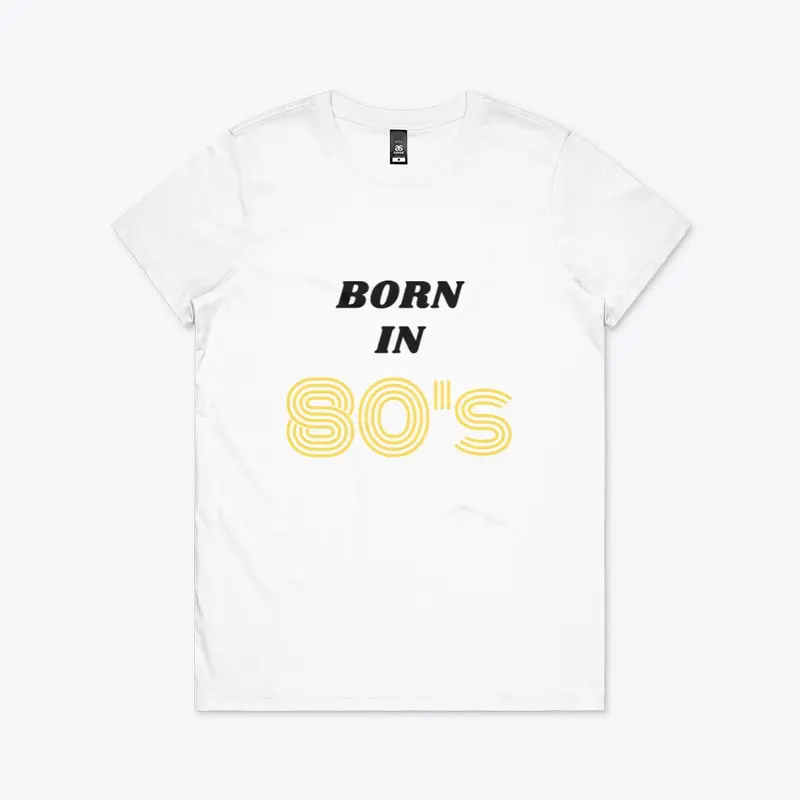 Born in 80's