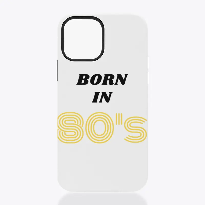 Born in 80's