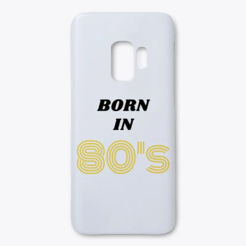 Born in 80's