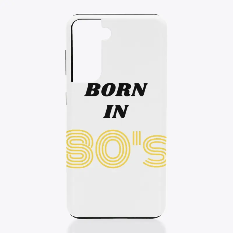 Born in 80's