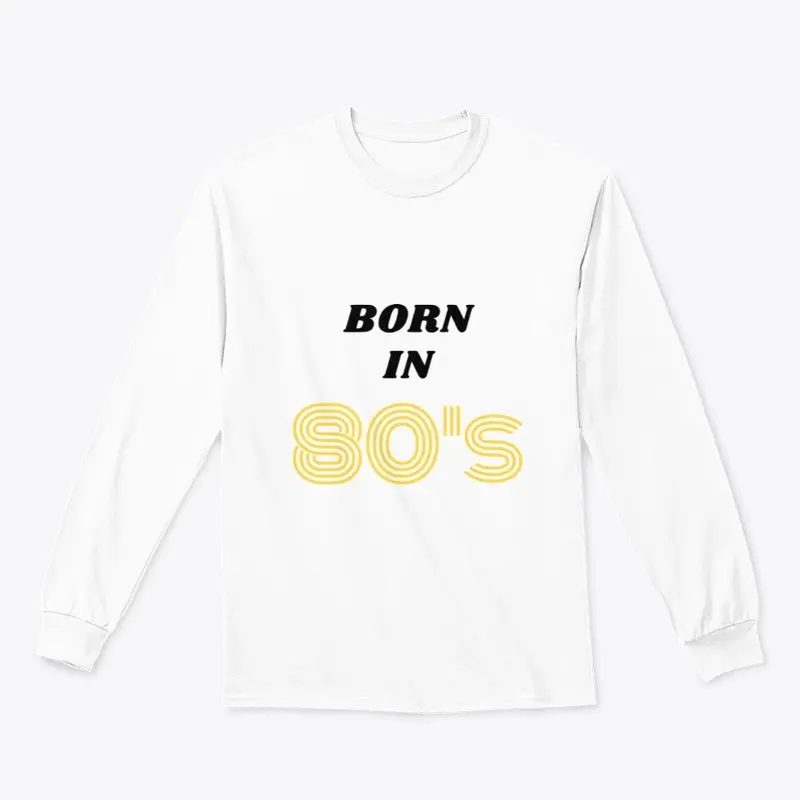 Born in 80's